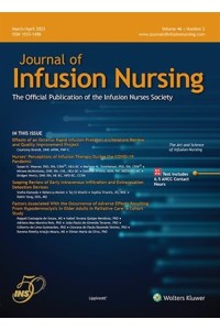 Journal Of Infusion Nursing Magazine